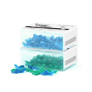 Deep Margin Elevation Wedge – Green & Blue – 100 Pack