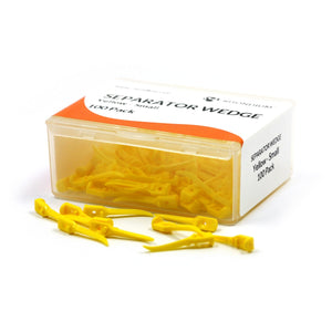 Separator Wedge - Small - Yellow - 100 Pack